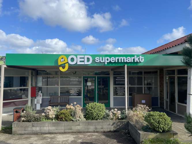 Supermarkt op loopafstand